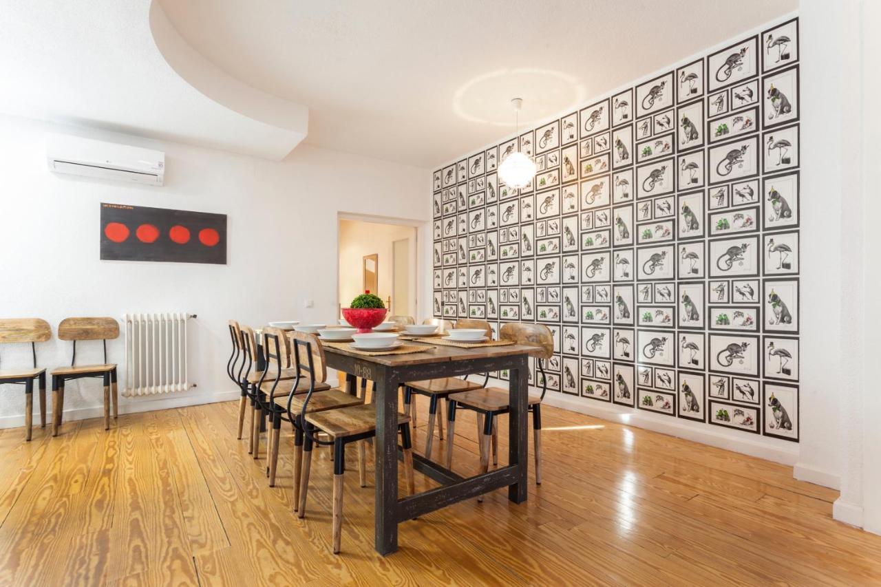 Apartamento Gran Via Terrace En Madrid Bagian luar foto
